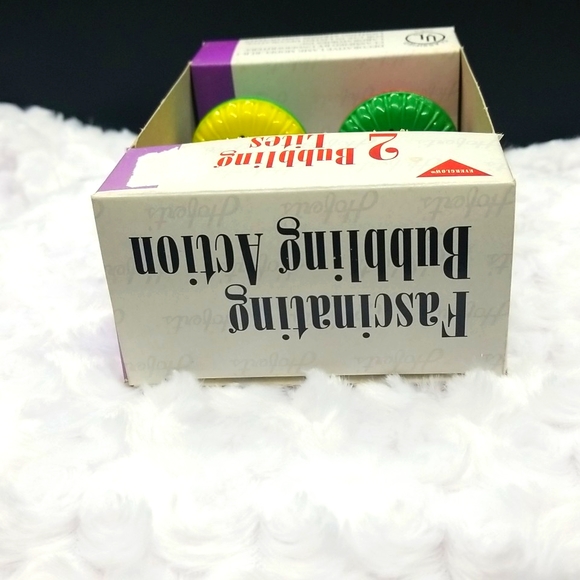 J Hofert's Everglow Set of 2 C7 Bubbling Lites 120V Replacement Light Bulbs - Picture 12 of 13